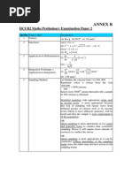 Hci h2 Math p2 Annex B