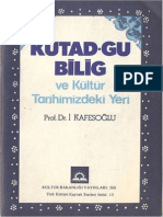 İbrahim Kafesoğlu - Kutadgu Bilig Ve Kültür Tarihimizdeki Yeri