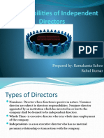 Roles & Responsibilities of Independent Directors FINAL