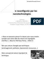 Bernadette BENSAUDE VINCENT - La nature reconfigurée par les nanotechnologies et technologies convergentes