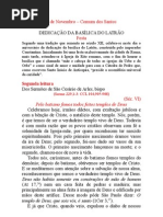 Pelo Batismo Fomos Todos Feitos Templos de Deus