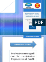 Regionalism in Pacific, ASEAN APEC ARF, Share