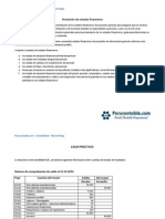 Caso Practico Prestación de Estados Financieros