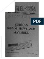 TM E9-325a German 105MM Howitzer Materiel