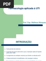 Farmacologia Aplicada a Uti