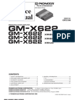 Pioneer Gmx-622 2x50w 150w