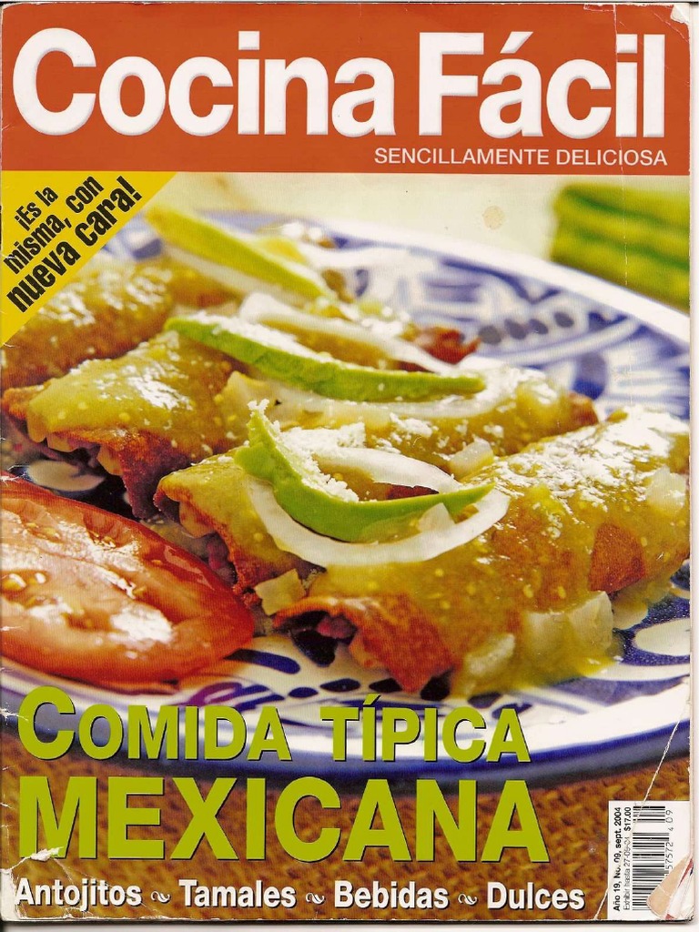 Revista Cocina Facil - Comida Tipica Mexicana PDF | PDF