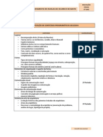 Planificação EV 8º Ano