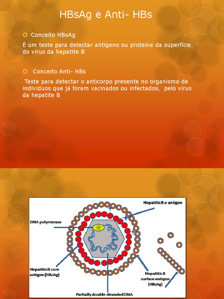 HBsAg e Anti - HBs Pronto | PDF | Hepatite B | Hepatite