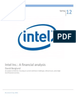 Intel Financial Analysis 2012