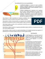 Taxonomía y Clasificación de Los Seres Vivos Según Whittaker