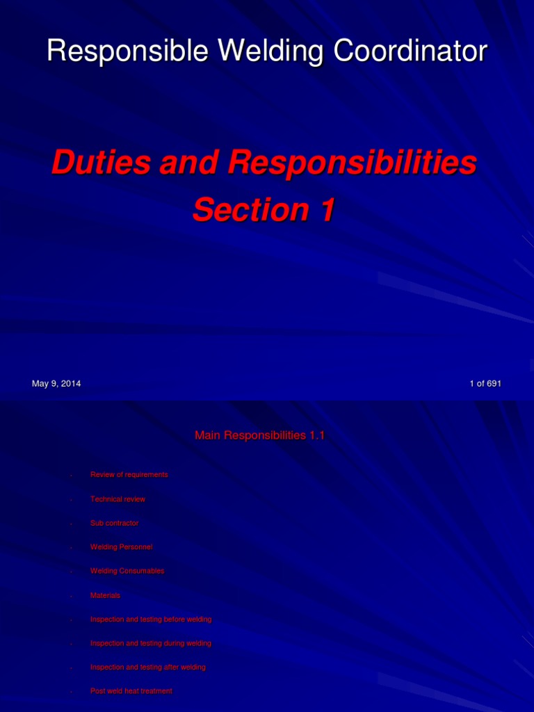 Responsible Welding Coordinator PDF Fracture Ultimate Tensile