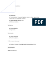 Trabajo Ley Orgánica de Municipalidades