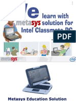 Metasys - Education Solution For Intel Classmate PC