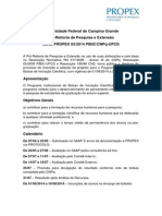 Edital Propex 03-2014 Pibic Cnpq-ufcg