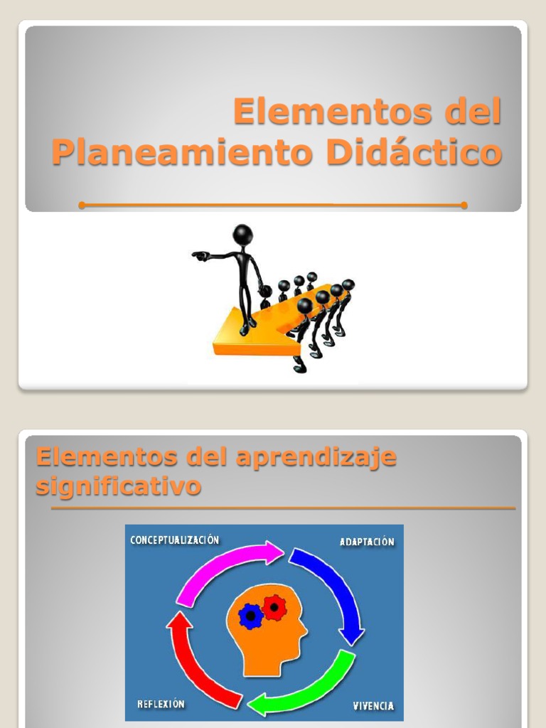 Elementos Del Planeamiento Didactico | PDF | Aprendizaje | Epistemología