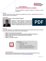 Guía Didáctica Conozca El Proceso de Importación en Colombia