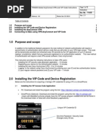 TRN009 Global AnyConnect VPN and VIP Code Instructions