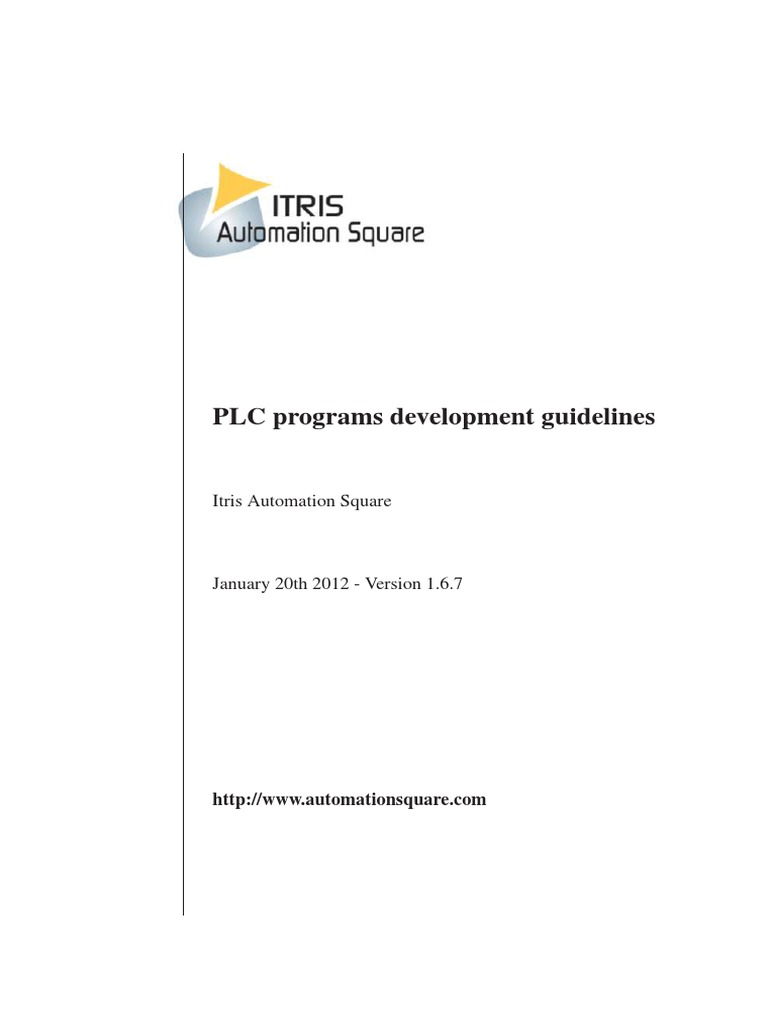PLC Program Development Guide | Download Free PDF | Programmable Logic ...