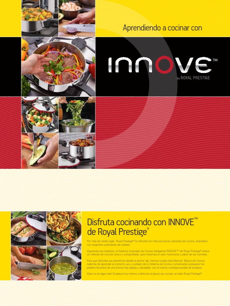 Recetas de Cocina ROYAL PRESTIGE | PDF | Estufa de cocina | Carne