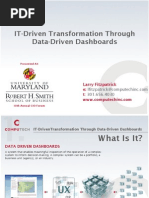 IT-Driven Transformation Through Data-Driven Dashboards: Header 2