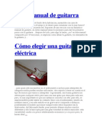 Mini Manual de Guitarra