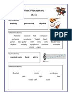 Yr3vocab Music