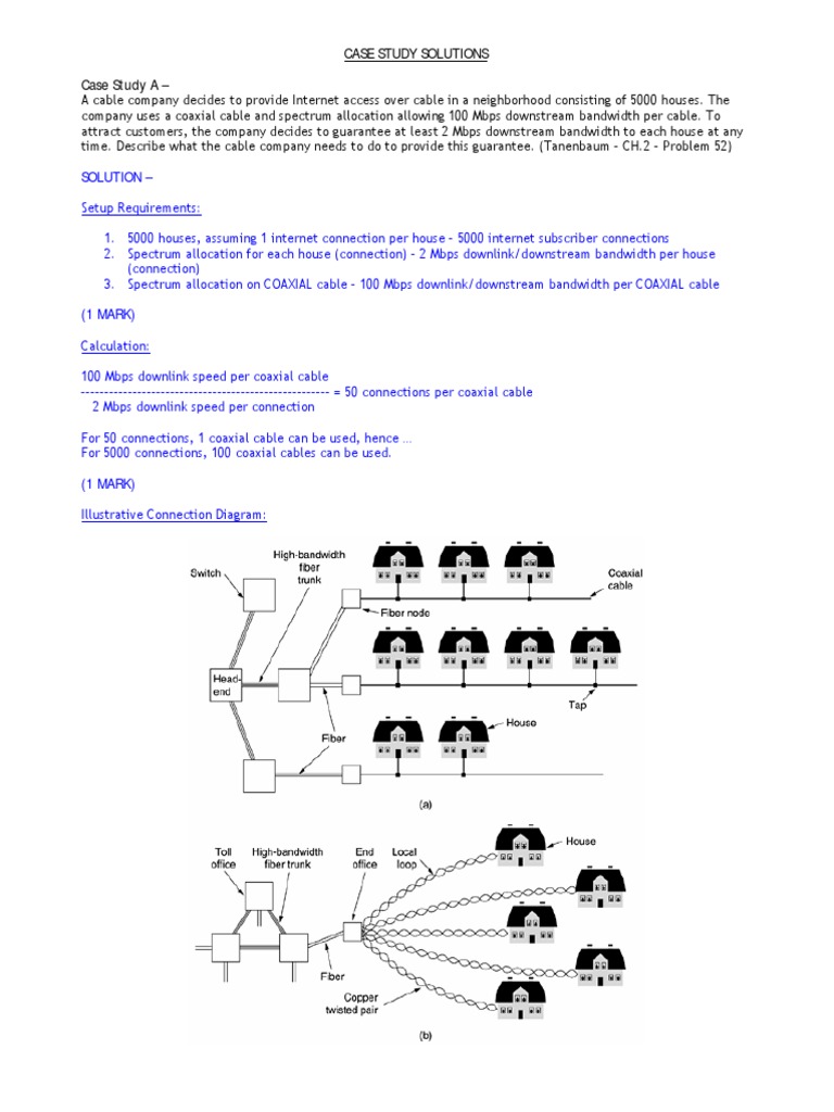 Case Study PDF Computer Network Network Topology