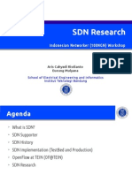 SDN Research: Indonesian Networker (100NGN) Workshop