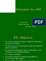 Right to Information Overview PPT