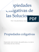 Propiedades Coligativas de Las Soluciones PDF