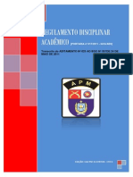 Regulamento Disciplinar Acadêmico - Apmsam