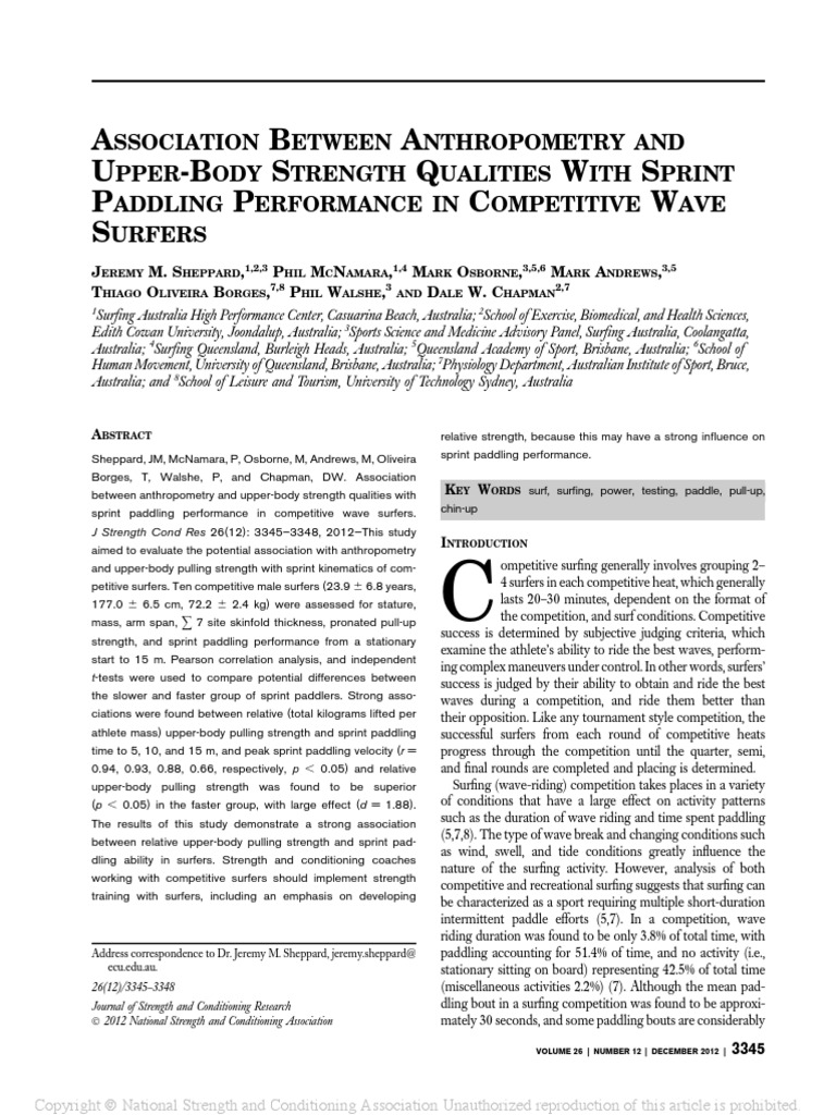 Sheppard Et Al Journal of Strength and Conditioning Research 2012 PDF