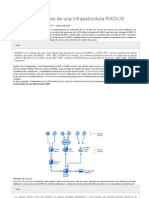 Componentes de Una Infraestructura RADIUS PDF