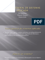 Teoría General de Sistemas Aplicada Presentación Cap 1 - 6