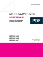 Microwave Oven: Owner'S Manual