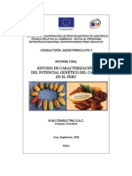 Caracterización Del Potencial Genético Del Cacao en El Perú