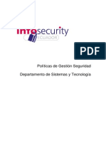 Politicas Seguridad Infosecurity