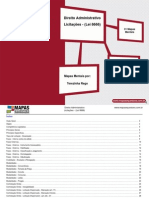 Mapas & Questões Para Concursos - Direito Administrativo - Licitações (Lei 8.666-93) - 2011