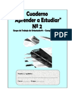 Cuaderno Aprende a Estudiar 2º