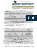 2013 - 2º Bach a Química - 3ª Evaluación 1º Examen - Resuelto