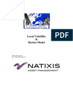 Local Volatility & Heston Model: Master Dissertation By: Nishi Kanta Barnwal