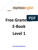 Free English Grammar eBook Beginner