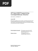 HP OpenVMS Programming Concepts Manual