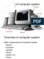 Overview of Computer System
