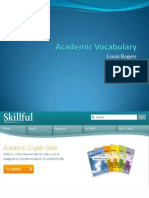 Academic Vocabulary