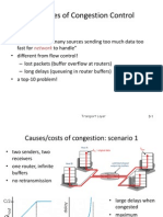 Principles of Congestion Control and Approaches