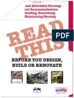 Read This Before You Design Build or Renovate