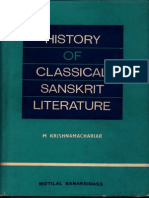 History of Classical Sanskrit Literature - M. Krishnamachariar - Part1