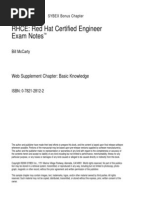 RHCE: Red Hat Certified Engineer Exam Notes: Web Supplement Chapter: Basic Knowledge